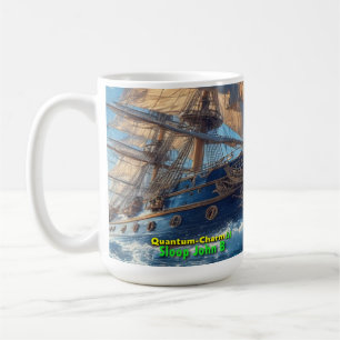Sailing Sloop John B Tall Ship v02 Coffee Mug