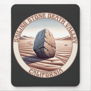 Sailing Stone Death Valley California Mouse Mat