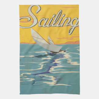 Sailing Tea Towel