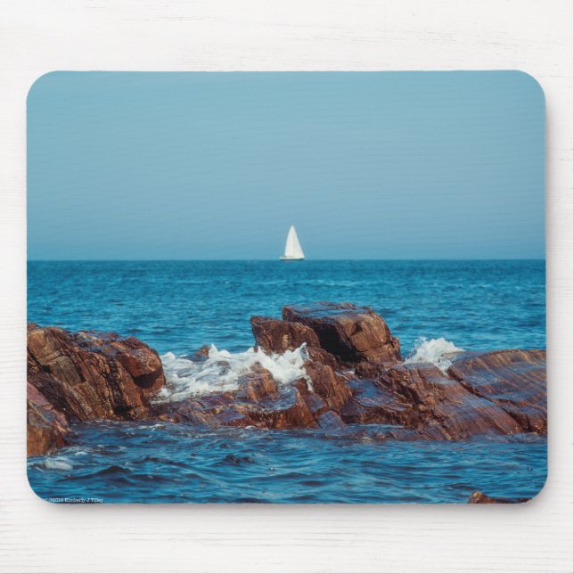 Sailing the Atlantic Mouse Mat (Front)
