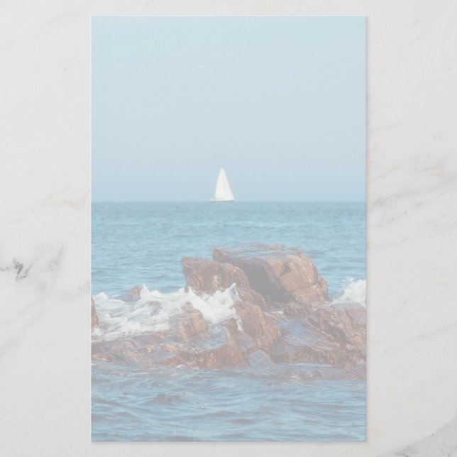 Sailing the Atlantic Stationery (Front)