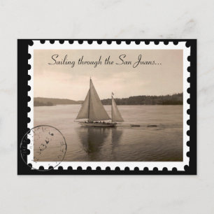 Sailing the San Juans Postcard