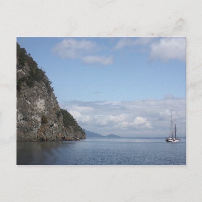 Sailing the San Juans Postcard (Front)
