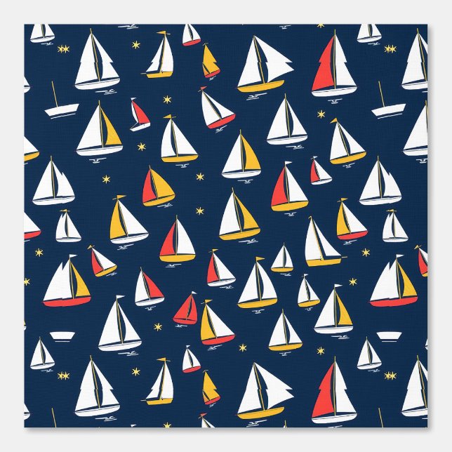 Sailing the Seas: A Nautical Delight Wallpaper (Front)