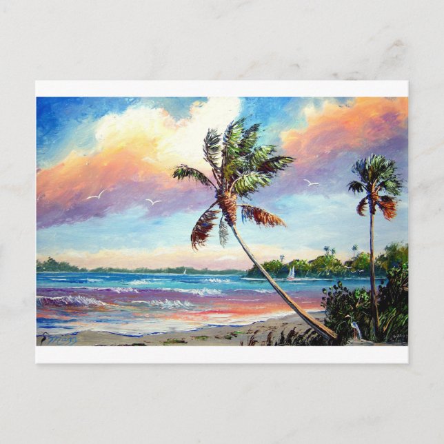 Sailing the Tropics Postcard (Front)