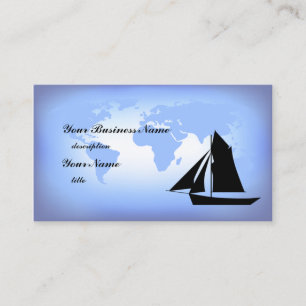 Sailing the World Business Card