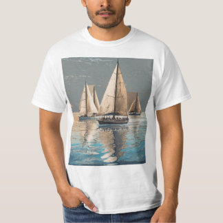 Sailing Through Time: Vintage Sailboats in Art T-Shirt