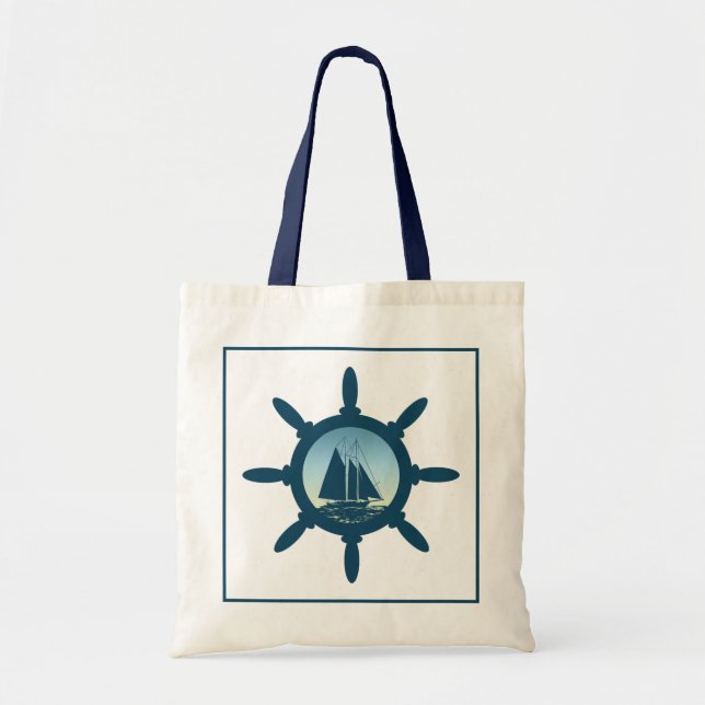 Sailing Tote Bag (Front)