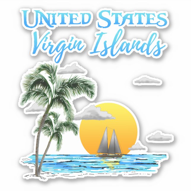 Sailing U.S. Virgin Islands (Front)