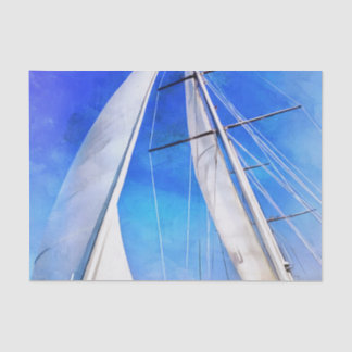 Sailing Unties The Knots Of My Mind Artistic Riggi Tissue Paper