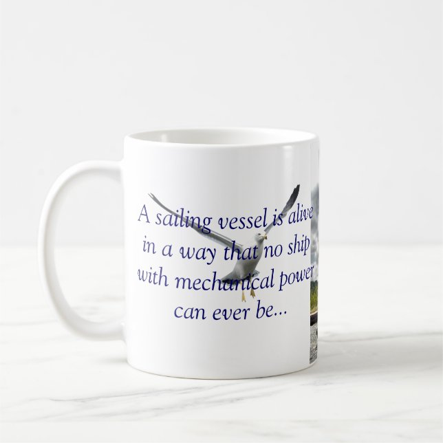 Sailing Vessel Coffee Mug (Left)