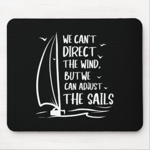 Sailing Wind Adjust The Sail's Boating - Sailboat  Mouse Mat