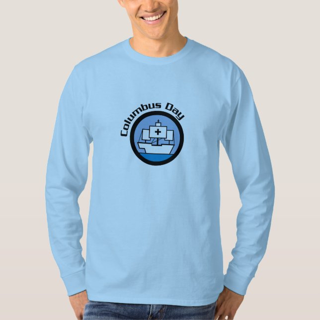 Sailing with Columbus - T-Shirt (Front)