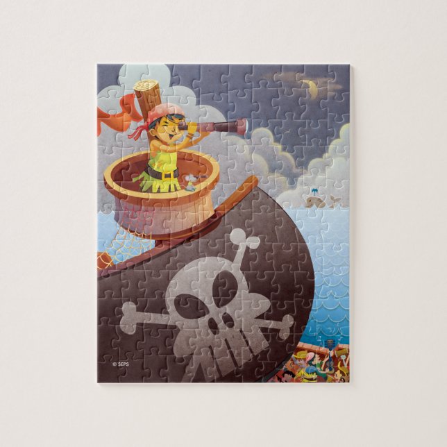 Sailing with Pirates Jigsaw Puzzle (Vertical)