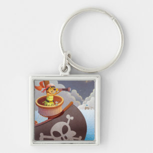 Sailing with Pirates Key Ring