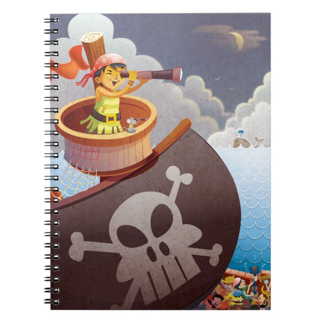Sailing with Pirates Notebook (Front)