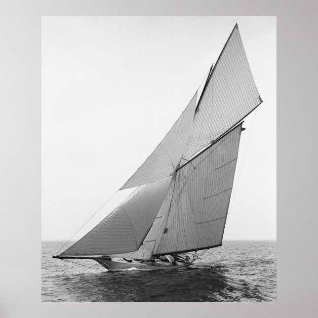 Sailing Yacht Gloriana, 1891 Poster (Front)