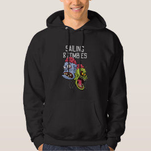 Sailing Zombies Nautical Horror Pirate Ship Undead Hoodie