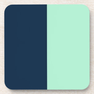 Sailor Blue and Mint Coaster