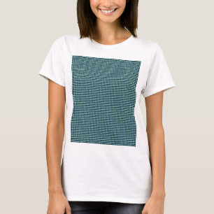 Sailor Blue and Mint Repeat Diamond Pattern T-Shirt