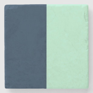Sailor Blue and Mint Stone Coaster