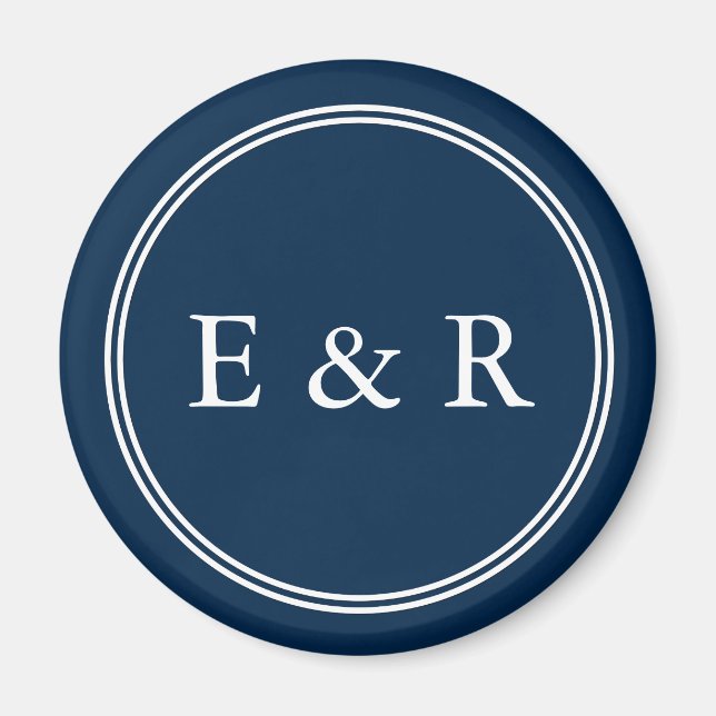 Sailor Blue - Spring 2018 London Fashion Trends Magnet (Front)