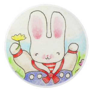 Sailor Bunny drawer knob