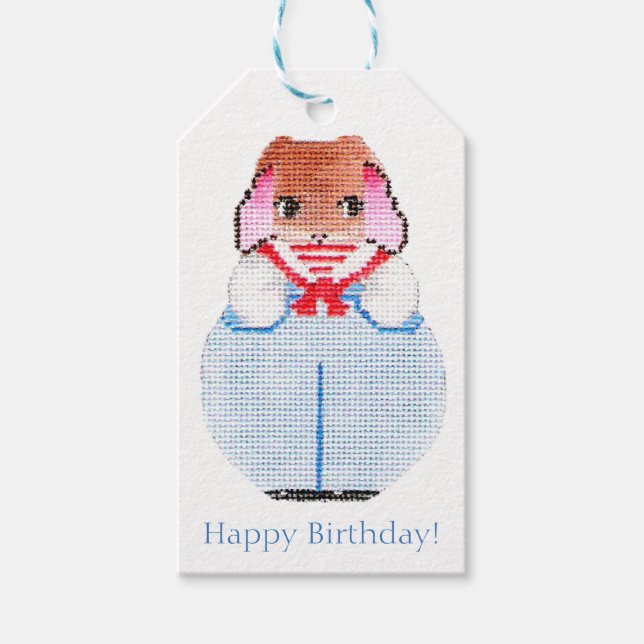 Sailor Bunny gift tag (Front)