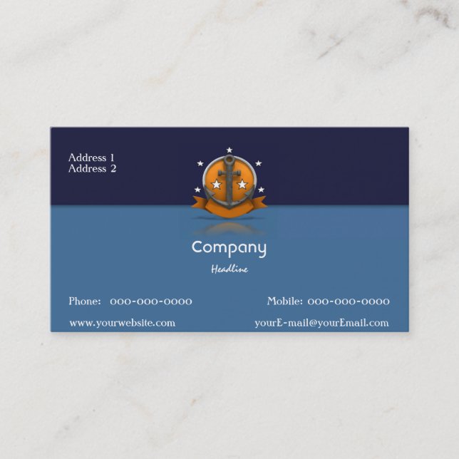 Sailor Business Card (Front)