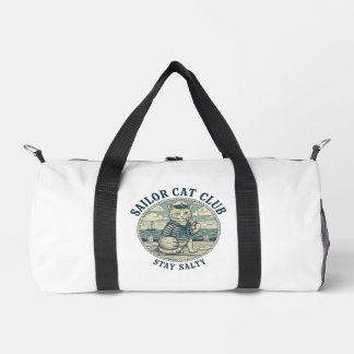 Sailor Cat Club Duffle Bag