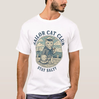 Sailor Cat Club T-Shirt