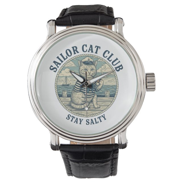 Sailor Cat Club Watch (Front)