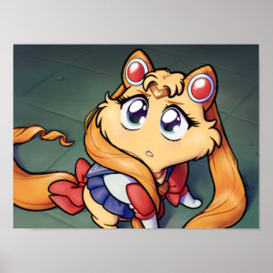 Sailor Cat Poster