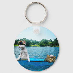 Sailor Cats Key Ring