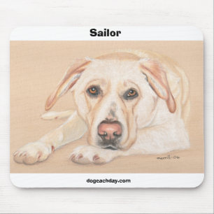 Sailor, dogeachday.com mouse mat