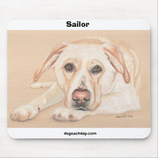 Sailor, dogeachday.com mouse mat