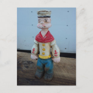 Sailor Figurine Postcard