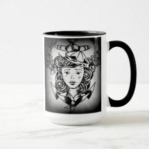 Sailor girl mug