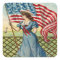 sailor girl - vintage nautical patriotic art