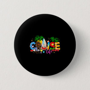 Sailor Gnome Cruise Life Summer Vacation Beach Boa 6 Cm Round Badge
