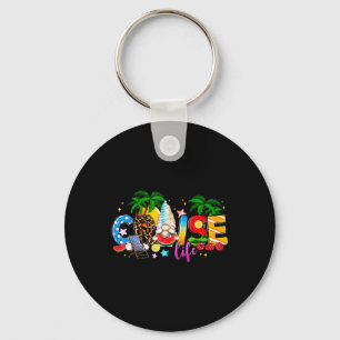 Sailor Gnome Cruise Life Summer Vacation Beach Boa Key Ring