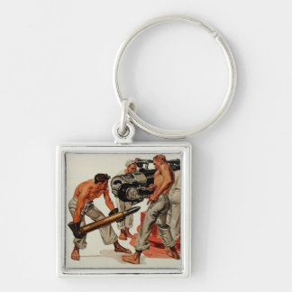 Sailor Hunks Loading the Big Gun Key Ring