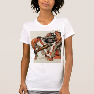 Sailor Hunks Loading The Big Gun T-Shirt
