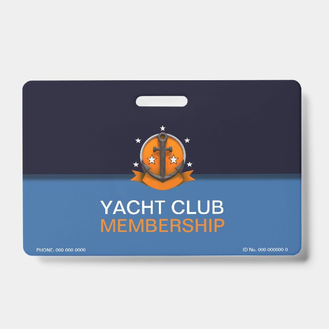 Sailor ID Badge (Front)