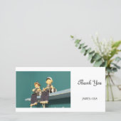 sailor kids thank you card (Standing Front)