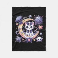 Sailor Meow Cute Moon Cat Space Magic Gothic Hallo