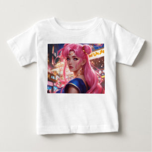  Sailor Moon with Pink Hair  Baby T-Shirt