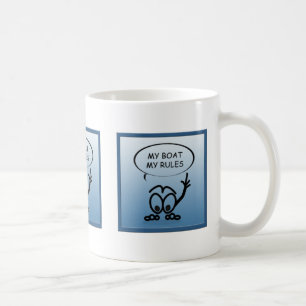 Sailor My Boat My Rules Funny Sailing Mug