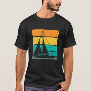 Sailor Sailing Catamaran Retro Vintage 3 T-Shirt
