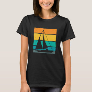 Sailor Sailing Catamaran Retro Vintage 3 T-Shirt